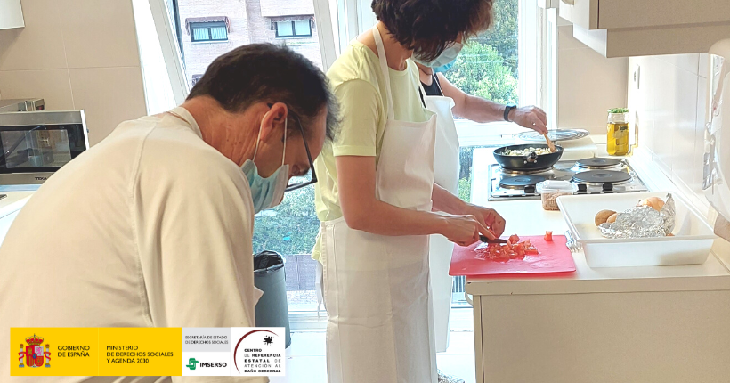 Taller de cocina en el Ceadac